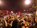 People Dance in the at Chinatown Halloween Street Party