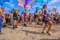 People dancing during daytime at Psy-Fi