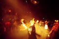 People dancing in a disco Royalty Free Stock Photo