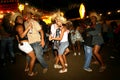 People dancing forro in ilheus Royalty Free Stock Photo