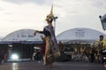 People dancing supreme thai mask or Khon dance drama thai style