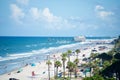 People on Daytona Beach, Daytona Beach, Florida