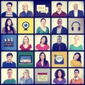 People Diversity Community Faces Multiethnic Group Concept Royalty Free Stock Photo