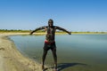 People are doing mud therapy Royalty Free Stock Photo