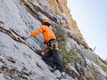 People doing rock climbing sports