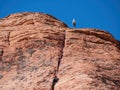 People doing rock climbing sports