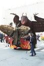 People dressed during Winter Carnival