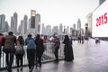 People Dubai Downtown 2015