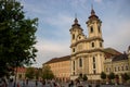 People in Eger, Hungary.