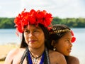 People in EMBERA VILLAGE, PANAMA