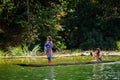 People in EMBERA VILLAGE, PANAMA