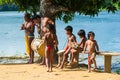 People in EMBERA VILLAGE, PANAMA