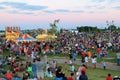 People Enjoy The Fourth of July at The Discovery Park of America, Union City Tennessee Royalty Free Stock Photo