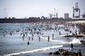 People enjoy summer in Porto