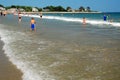 People enjoy a summerÃ¢â¬â¢s day along the New England Coast