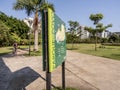 People enjoy for their leisure in the People's Park (Parque do Povo)