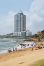 Beach in Qingdao Royalty Free Stock Photo