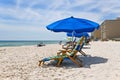 People Enjoying the Beach at Gulf Shores Alabama Royalty Free Stock Photo