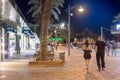 People enjoying the Eilat Promenade