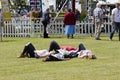 People enjoying the Great Yorkshire Show