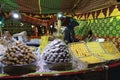 People enjoying and shopping handicrafts at the Medieval Market