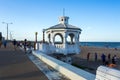 Corpus Christi downtown seawall. Texas, USA Royalty Free Stock Photo