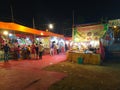The picture of Indian fair of small village