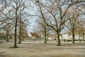 People enjoying their time in Lindenhof park in Zurich