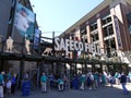 People enter into Left Field Gate to Safeco Field