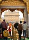 People entering Golden Temple, Amritsar