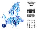 People European Union Map