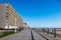 People Exercise in the Morning on the Virginia Beach Boardwalk Royalty Free Stock Photo