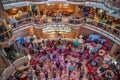 people exercising in the Centrum Bar Royalty Free Stock Photo