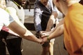 People exercising at fitness gym Royalty Free Stock Photo