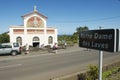 People explore the Notre dame des laves church in Sainte-Rose De La Reunion, France.