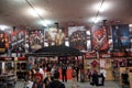 People explore WWE Shop Zone full of merchandise and WWE Posters