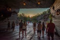People exploring Black Spire Outpost on the Planet Batuu at Hollywood Studios