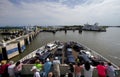 People on ferryboat