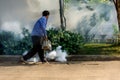 Fogging DDT spray mosquito kill for virus protect