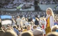 People at the fold song festival in Pirita, Tallinn Royalty Free Stock Photo