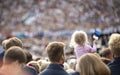 People at the fold song festival in Pirita, Tallinn Royalty Free Stock Photo