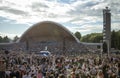 People at the fold song festival in Pirita, Tallinn Royalty Free Stock Photo