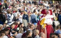 People at the fold song festival in Pirita, Tallinn Royalty Free Stock Photo