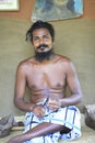 Aborigines Vedda of Sri Lanka native haunters Royalty Free Stock Photo