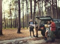 People Friendship Hangout Traveling Destination Camping