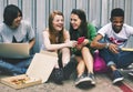 People Friendship Togetherness Activity Youth Culture Concept Royalty Free Stock Photo