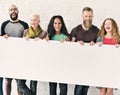 People Friendship Togetherness Copy Space Banner Concept Royalty Free Stock Photo
