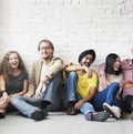 People Friendship Togetherness Leisure Happiness Concept Royalty Free Stock Photo