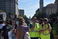 People Gather in Front of the Main Stage at the WomenÃ¢â¬â¢s March in Support of Abortion Rights at Freedom Plaza