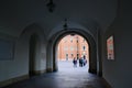 Courtyard at the Royal Castle in Warsaw